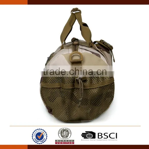 Camouflage Canvas Military Duffle Bag With Handle Quality Choice photo-3