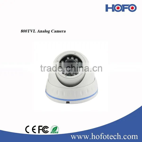 HOFO 800TVL ir Dome Analog Camera Ip66 Camera