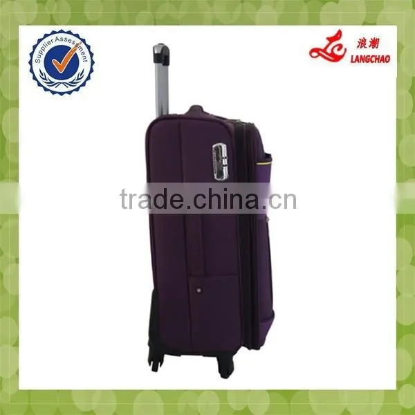 Pink Color EVA Four Wheels Foldable Nylon Polyester Bag photo-5