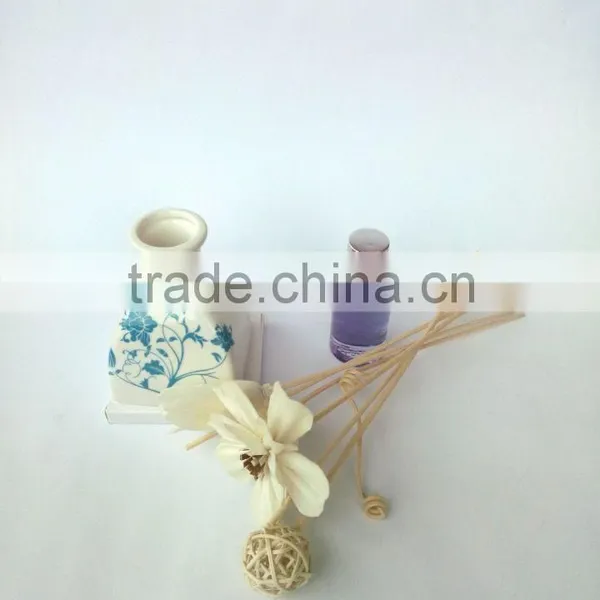 Wholesale Aroma Scented Reed Diffuser With Glass Fragrance Bottle,Aroma Rattan Sticks,Sola Flower photo-5