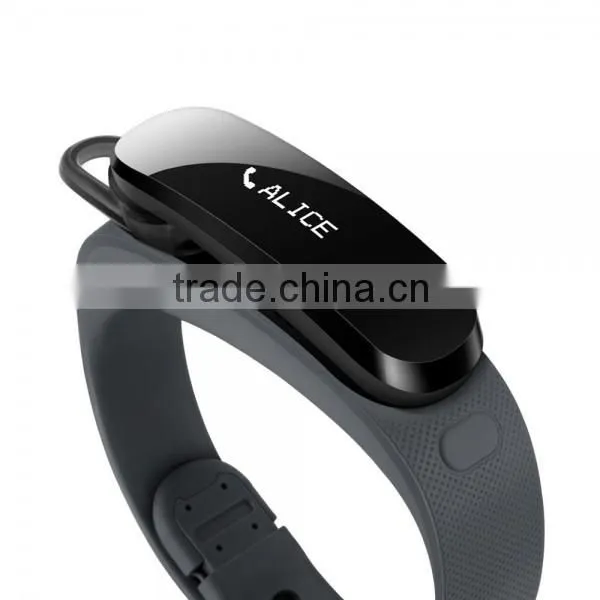 HUAWEI TalkBand B1 Bluetooth Smart Bracelet Fitness Wristband Wearable Health Sports Compatible Mobile Phone Device(Grey) photo-5