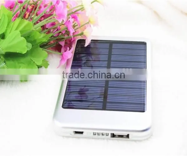 Aluminium Material Solar Charger With 4 LED Indicator, Colorful Mobile Solar Charger, Company Promotion Gift Solar Power Bank photo-4