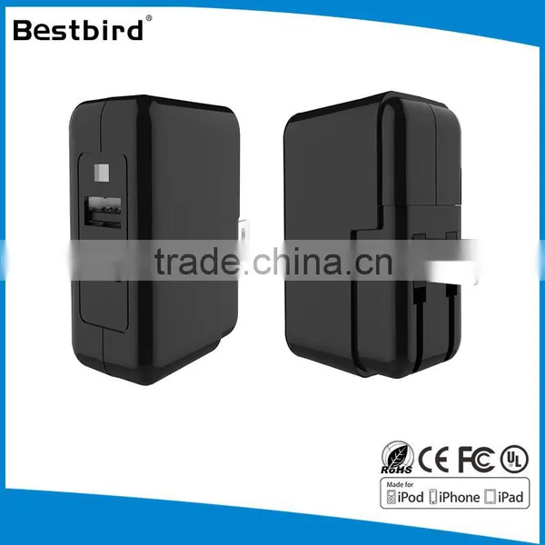 HLT Emergency 5V/2.4A Portable Mobile Phone AC Charger photo-3