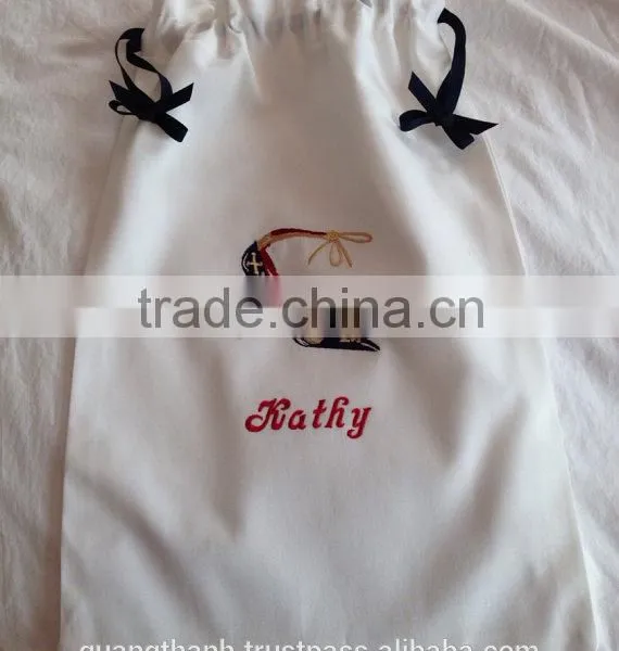 Embroidery Shoe Bags ,embroidery Travel Bags,embroidery Laundry Bag
