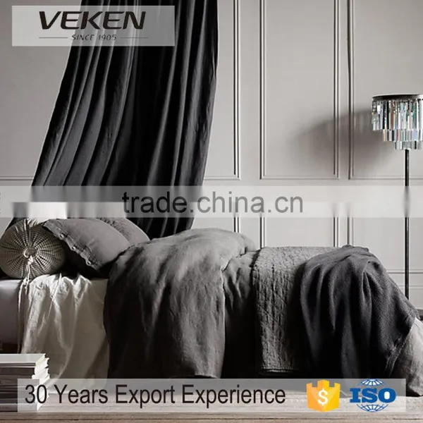 VEKEN 100% Pure Linen Bedding Set
