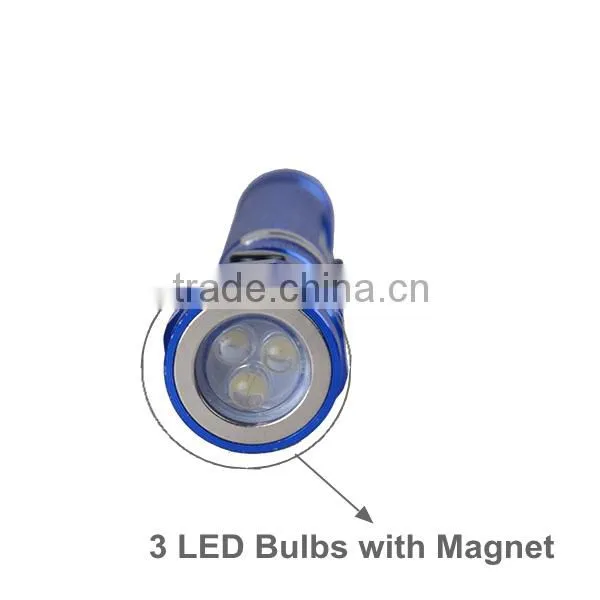 Topcom Mini LED Aluminium Alloy Flexible Magnet Flashlight photo-2