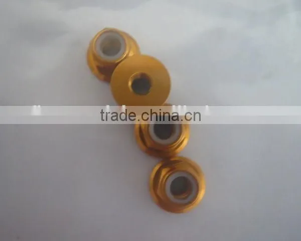 1/10 rc Car Upgrade Spare Parts 102049G Nut M4 (Al.) photo-2