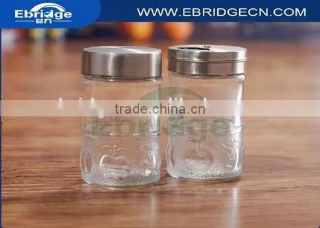 Modern Design Salt and Pepper Shakers, Spice Glass Jar Wholesale photo-2