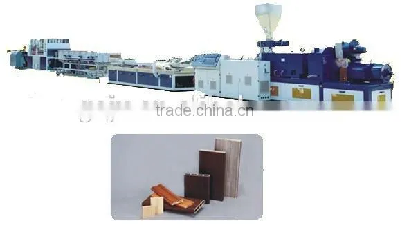 WPC Plastic Profile Production Line photo-2