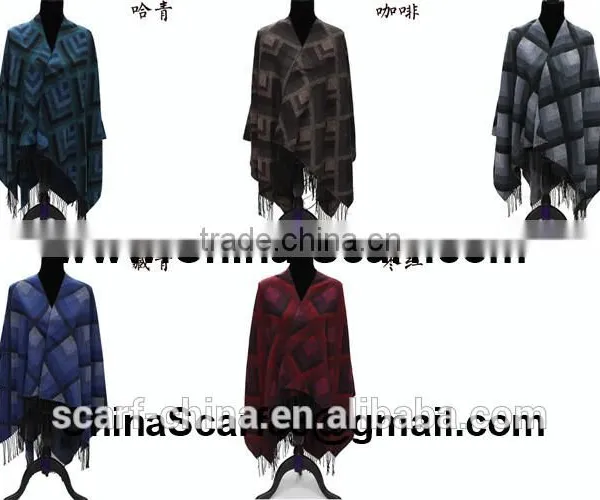 Wholesale Fringed Wool Scarf photo-5