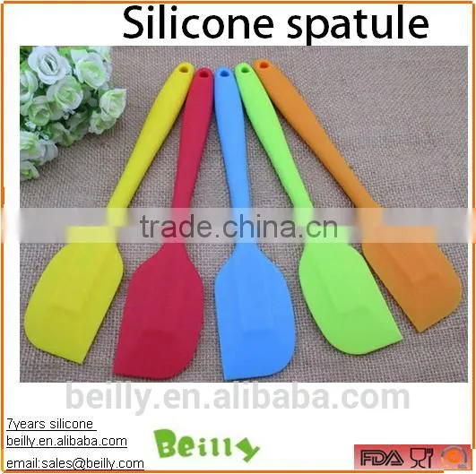 Heat Resistant Scraper Silicone Spatula Baking Tool photo-3