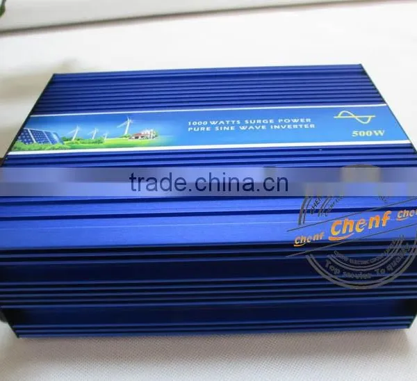 Intelligent High Quality Cheap Car Use Home Use Small 500W Solar Must Power Inverter photo-3