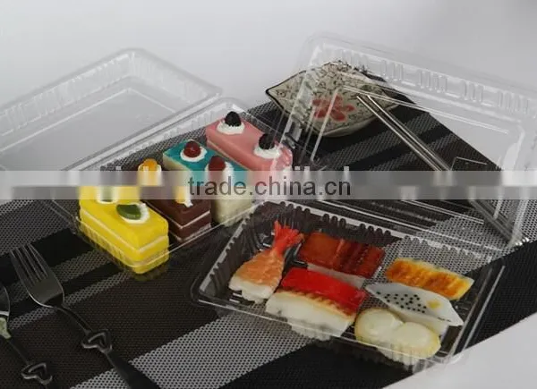 Cheap Plastic Food Sushi Packaging Box