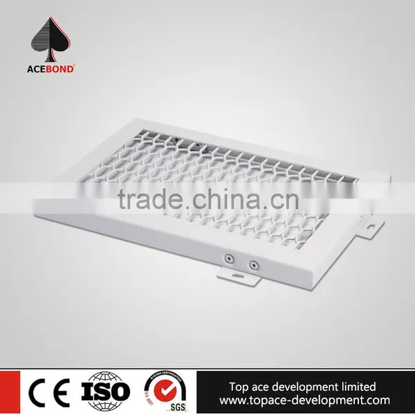 ACEBOND Good Technology Perforated Aluminum Metal Curtain Wall Carved Station photo-5
