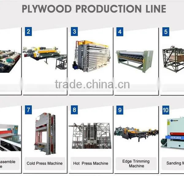Veneer Production Line / Veneer Peeling Machine / Spindle Less Veneer Peeling Lathe 4 Feet photo-6