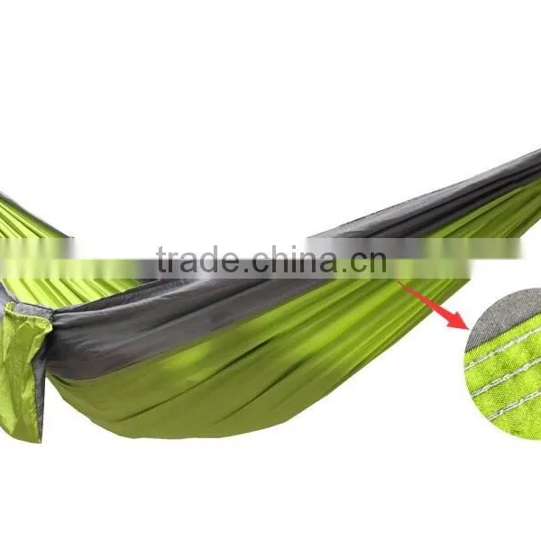2016 New Fashion Parachute Nylon Camping Double Protable Hammock
