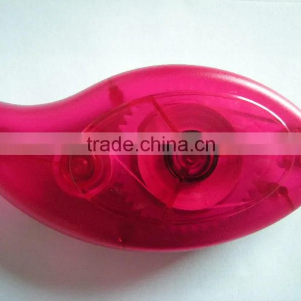 Plastic Red Colored Correction Tape photo-3