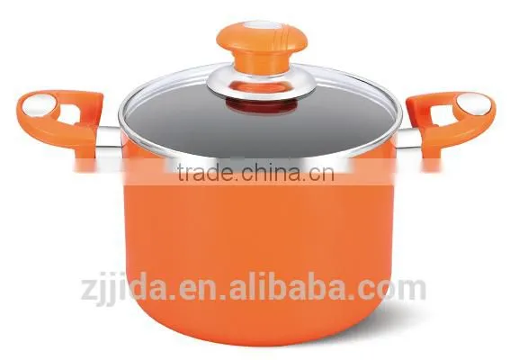 Pressed Aluminum Ceramic Coating Casserole and Sauce Pot photo-2