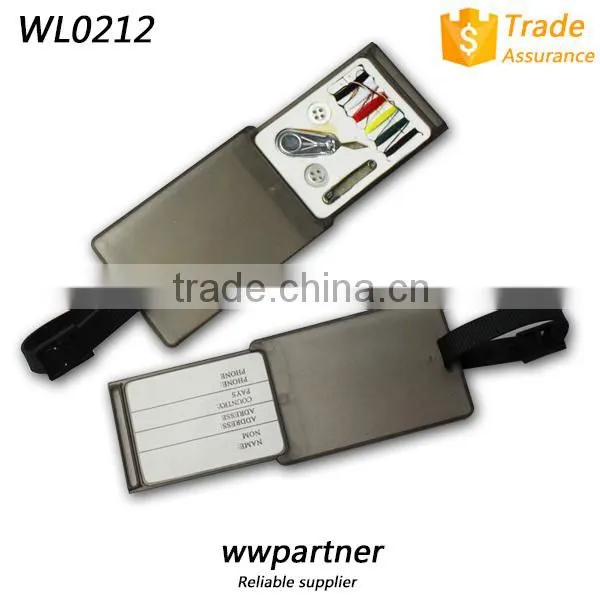 Promotional Luggage Tag With Sewing Kit