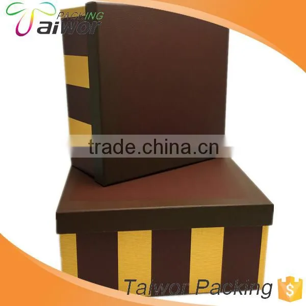 Wholesale Custom Top and Bottom Design Paper Packaging Gift Box photo-4