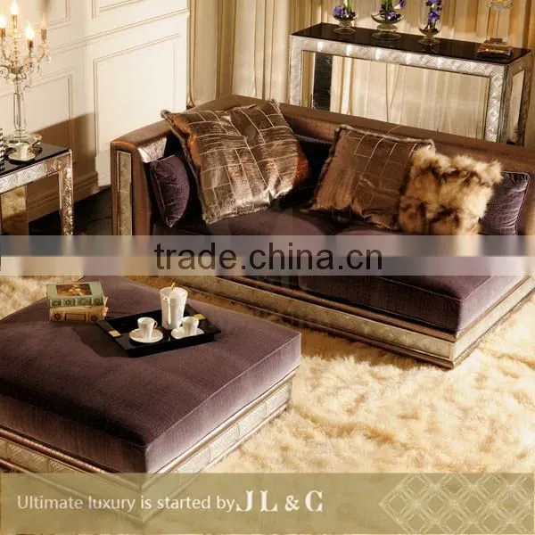 JS14-20 2 Seat Armless Sofa Set in Living Room From JL&C Luxury Home Furniture New Sofa Designs 2016 (China Supplier) photo-4