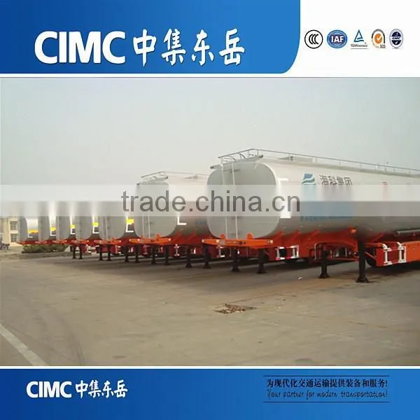 CIMC Roro Ship Tri Axle 30 Liter Diesel/Fuel Tank Semi Trailer photo-4