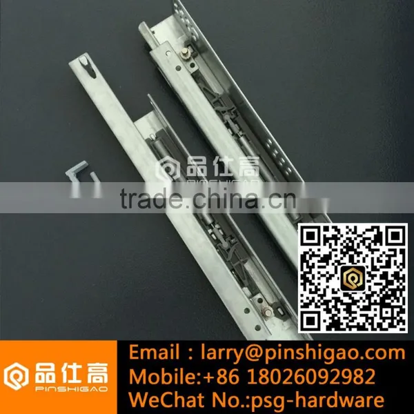 2 Fold Self/soft Close Under Mount Drawer Slide photo-3