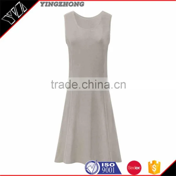 Temperament Women Sleeveless Posed Even Accept Waist Beach Dress Printing Garment Dress Dress Tide photo-4