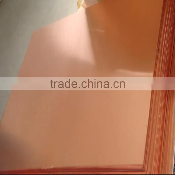 2016 High quality copper clad laminated sheet price per ton