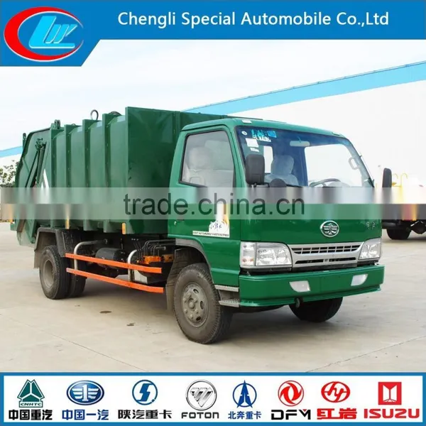 15TON FAW Compactor Garbage Truck 8CBM 4X2 FAW Waste Container Truck photo-5