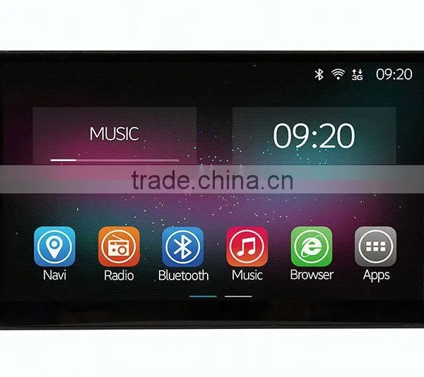 Newest Quad Core Android 4.4 up to Android 5.1 Full Touch Panel 2din Universal GPS With RDS 2G+16G 1024*600 photo-2