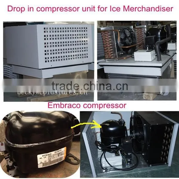 Single Glass Door Upright Ice Merchandiser photo-5