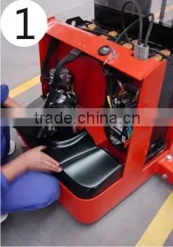 1.5 Ton Full Electric Stacker Max. Lifting Height 4.5m photo-3