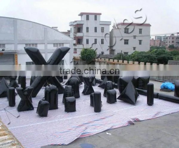 2016 Best Selling Inflatable Game Paintball Bunker Set photo-4