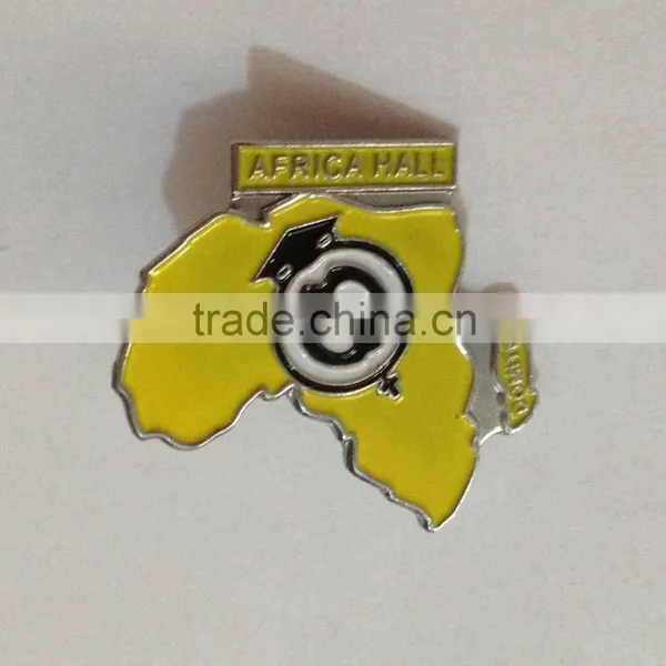 Professional Custom Metal Lapel Pin Badges,metal club emblem,map pin badge