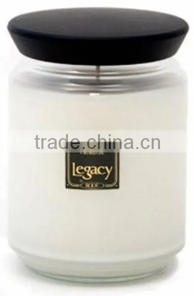 Fashion Design Pillar Soy Wax Candle With Lid photo-4