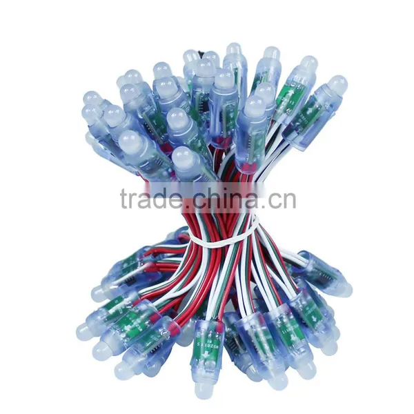 DC5V IP65 Waterproof 12mm IC1908 RGB LED Pixel String Light photo-4