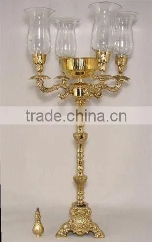 Wholesale Candelabra Centerpiece 5 Arm Candlestick Tall Floor Standing Candelabra photo-6