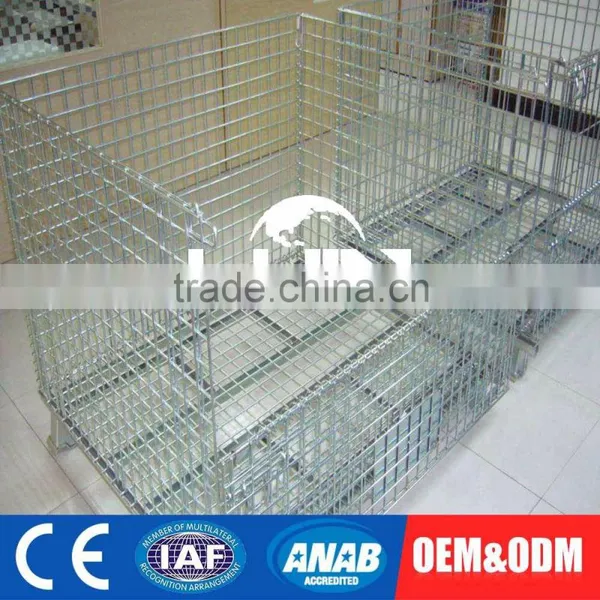 Customization Ball Storage Cage Trolley Collapsible Warehouse Container photo-2