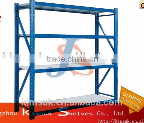 Steel Medium Duty Beam Rack Blue Exquisite Display Rack For Storages photo-2