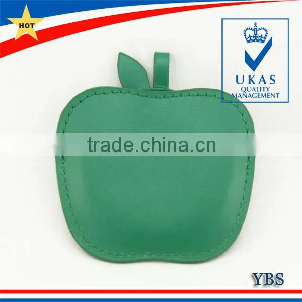 Custom Leather Factory Price Round Small Size Pocket Mirror photo-3