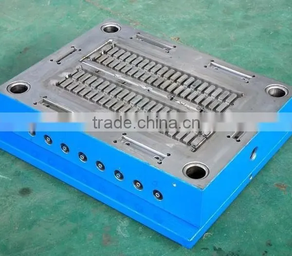 Taizhou New Plastic Injection Folding Close Crate With Lid Mould,Plastic Foldable Container Mould photo-5