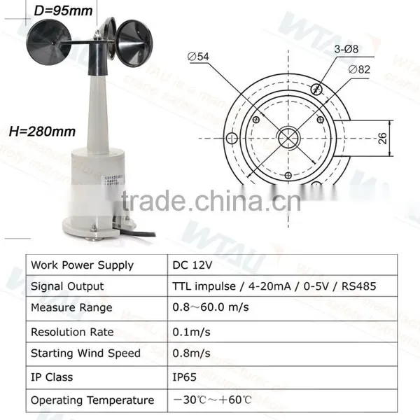 Wind Speed Sensor WFS-1 photo-4