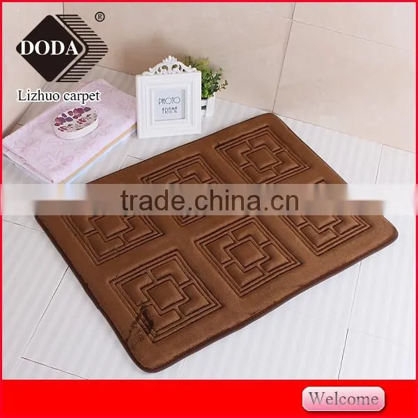 Luxury Polyester Yarn Anti Slip Pvc Carpets and Rugs photo-6