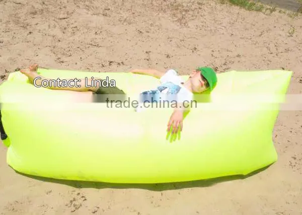 Waterproof Fast Filling Inflatable Sleeping Bag Lamzac photo-5