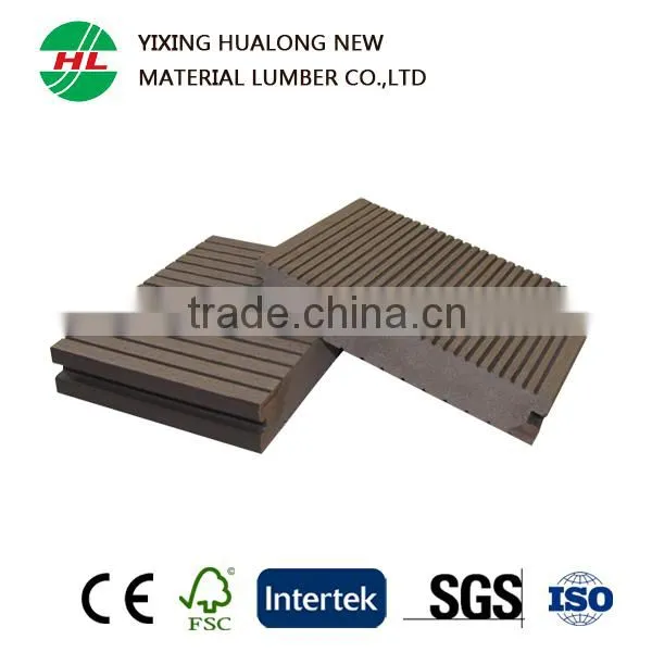 Durable Swimming Pool Wood Plastic Composite Decking Waterproof WPC Outdoor Flooring photo-3