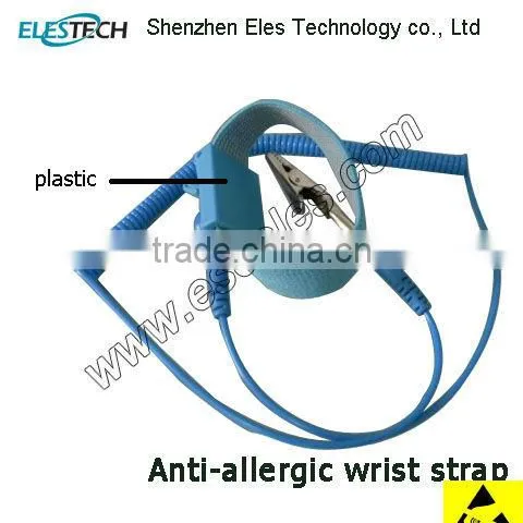 ES16101 Blue Adjustable Band ESD Antistatic Wrist Strap