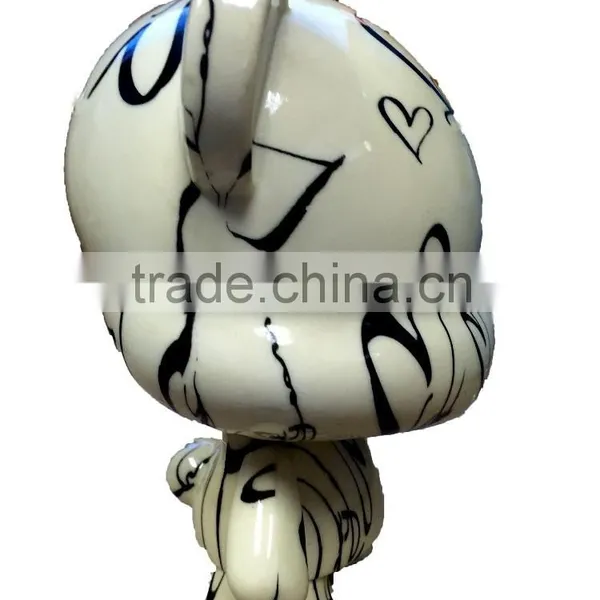 Bear Feature DIY Toys,Animal Shape Plastic Toys,Customized Vinyl Gift Toy photo-2
