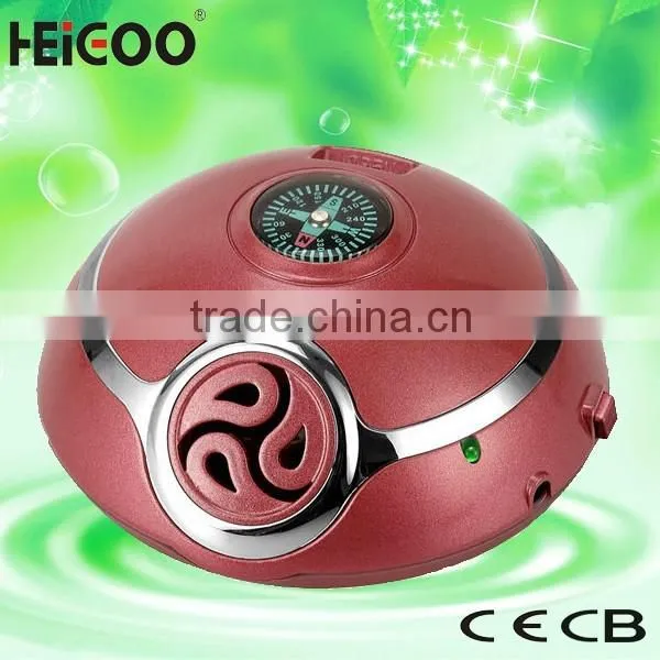 Rose Red Aroma Diffuser USB Removing Car Harmful Gas Air Purifier