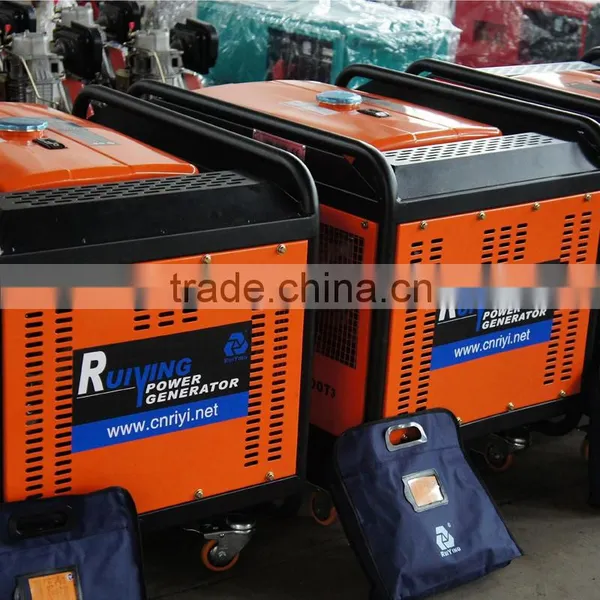 Air Cooled Silent Portable Diesel Generator 5KW photo-6